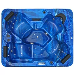 Jacuzzi spa extérieur SPAtec 500B bleu