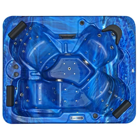 Jacuzzi spa extérieur SPAtec 500B bleu