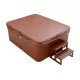 Jacuzzi spa extérieur SPAtec 500B bleu