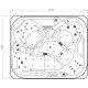 Jacuzzi spa extérieur SPAtec 500B bleu
