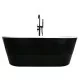 Baignoire balneo îlot Spatec Nera