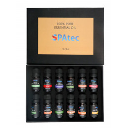 Aromathérapie : pack de 12 arômes (baignoire Spatec)